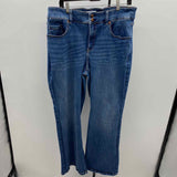Lane Bryant Women's Size 18 Blue Solid Jeans