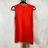 Chico's Women's Size M Red Heathered Sleeveless Shirt