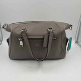 Coach Women's Taupe Luxe pebbled Purse
