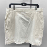 Rafaella Women's Size 16 White Solid Skirt