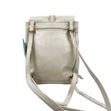 Back HOBO Latte Cream Leather BRIDGE Convertible BackPack Crossbody Purse