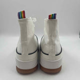 Madden Girl Women's Shoe Size 8 White Solid Sneakers