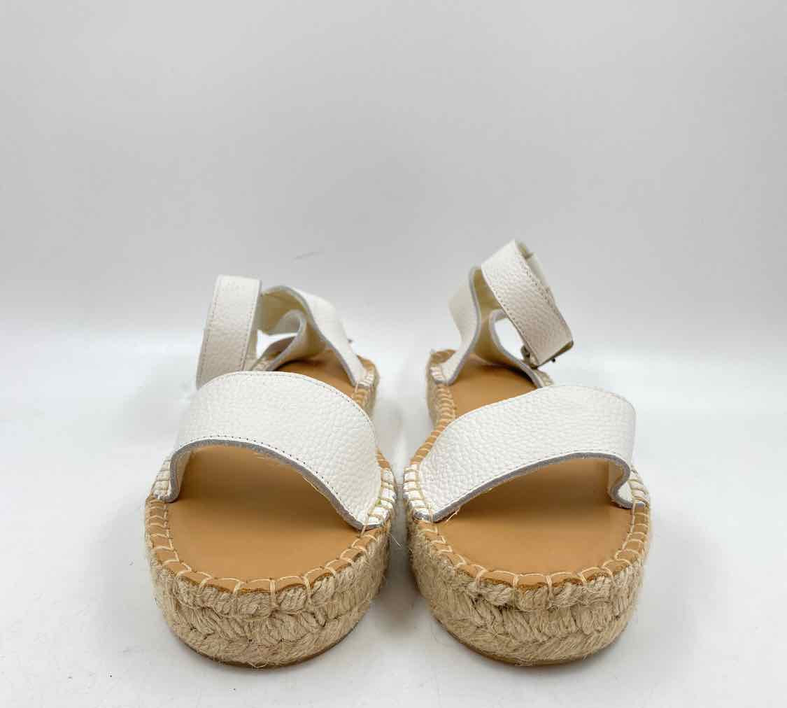 Soludos Women's Shoe Size 7.5 White pebble Sandals