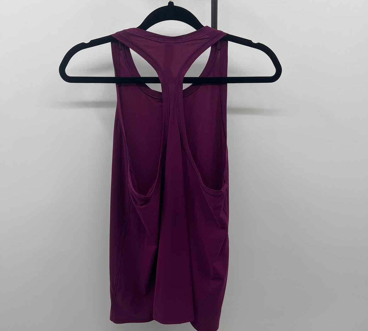 Athleta Women's Size S Magenta Solid Sleeveless Shirt