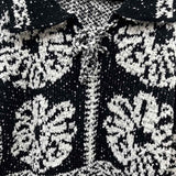 POL Junior's Size M Black Floral Sweater