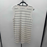 a new day Women's Size 14 Ivory Stripe Dress