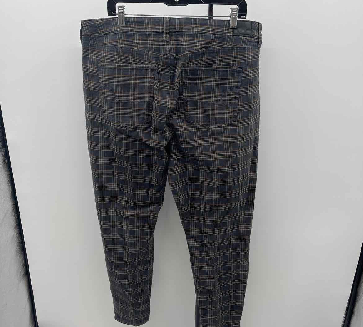 American Eagle Junior's Size 20 Charcoal Plaid Pants