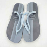 Havaianas Women's Shoe Size 11/12 Blue Textured Flip Flops