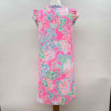 Lilly Pulitzer Women's Size 00 Pink Floral Dress