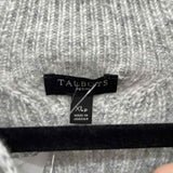 Talbots Women's Size XLP Gray Textured Sweater