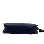 Bottom NWT VINCE CAMUTO Navy Blue Pebble Leather Shoulder HOBO Bag Purse
