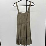 Love Stitch Women's Size 10 Olive Textured Dress