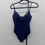 Vineyard Vines Women's Size M Navy Solid Swimsuit - 1 Piece
