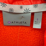 Athleta Women's Size S Orange Solid Jacket