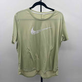 Nike Women's Size XL Green Logo Short Sleeve Shirt