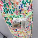 Loft Women's Size 10 Green Floral Dress