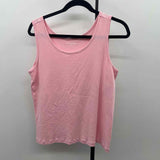 Lands End Women's Size M Pink Solid Tank