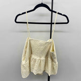 a new day Women's Size XL Ivory Eyelet Tank