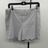 Zac & Rachel Women's Size 8 Blue Stripe Shorts