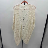 American Eagle Junior's Size S Ivory Open Weave Cardigan