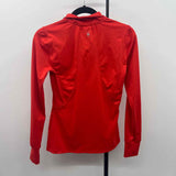 Spyder Women's Size XS Red Solid Long Sleeve Shirt