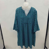 Jude Connally Women's Size 16 Green Circles Dress