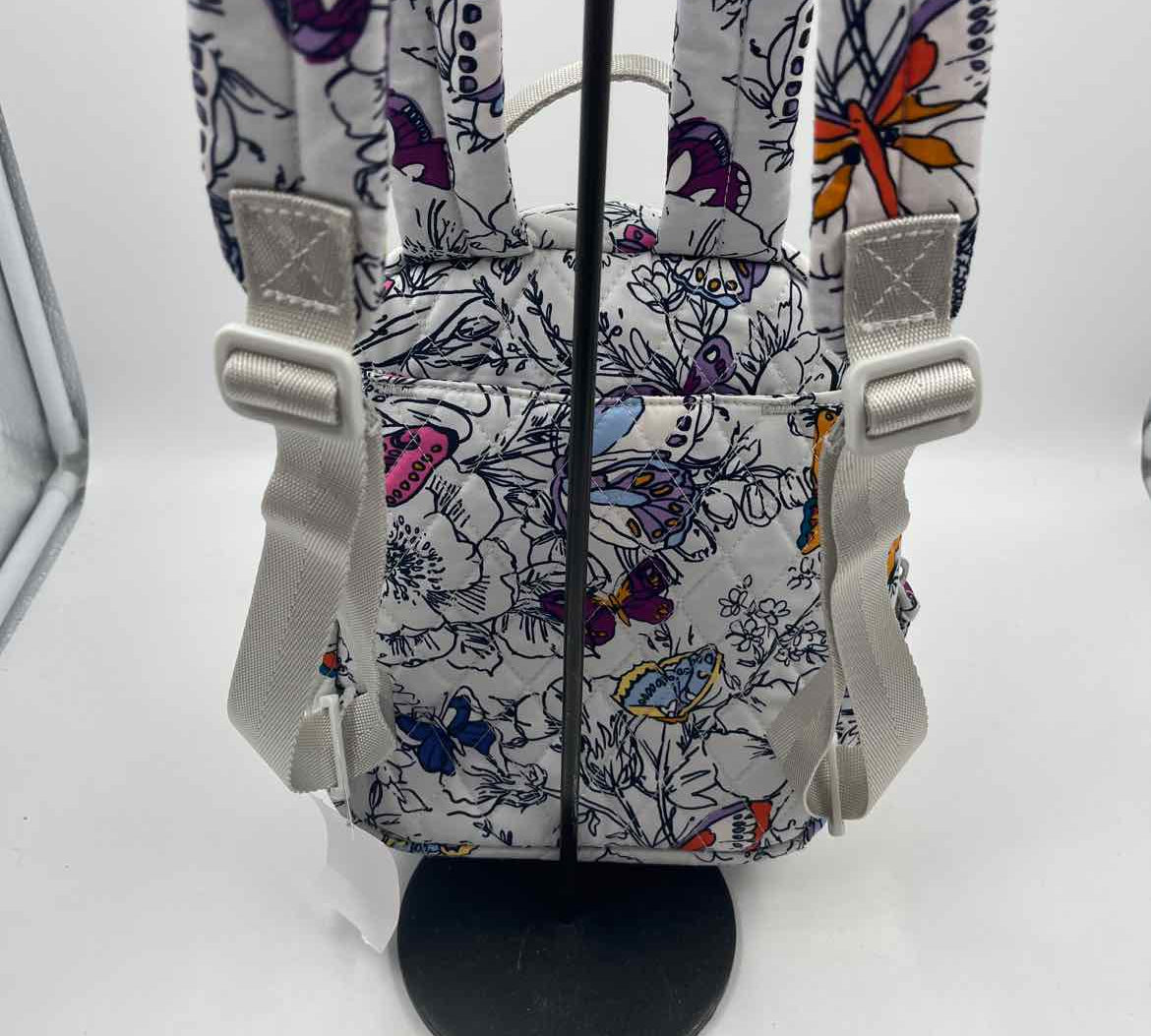 Vera Bradley Women's Gray Butterfly Backpack
