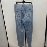 Democracy Women's Size 14 Blue Solid Jeans
