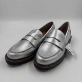 Blondo Women's Shoe Size 6 Silver pebble Loafers