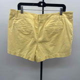 Loft Women's Size 14 Yellow Solid Shorts
