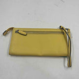 Coach Women's Yellow Luxe Solid Wallet