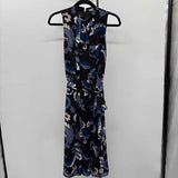 Ann Taylor Women's Size 0 Blue Paisley Dress