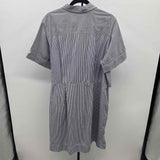 Free Assembly Women's Size 20 Blue Stripe Dress