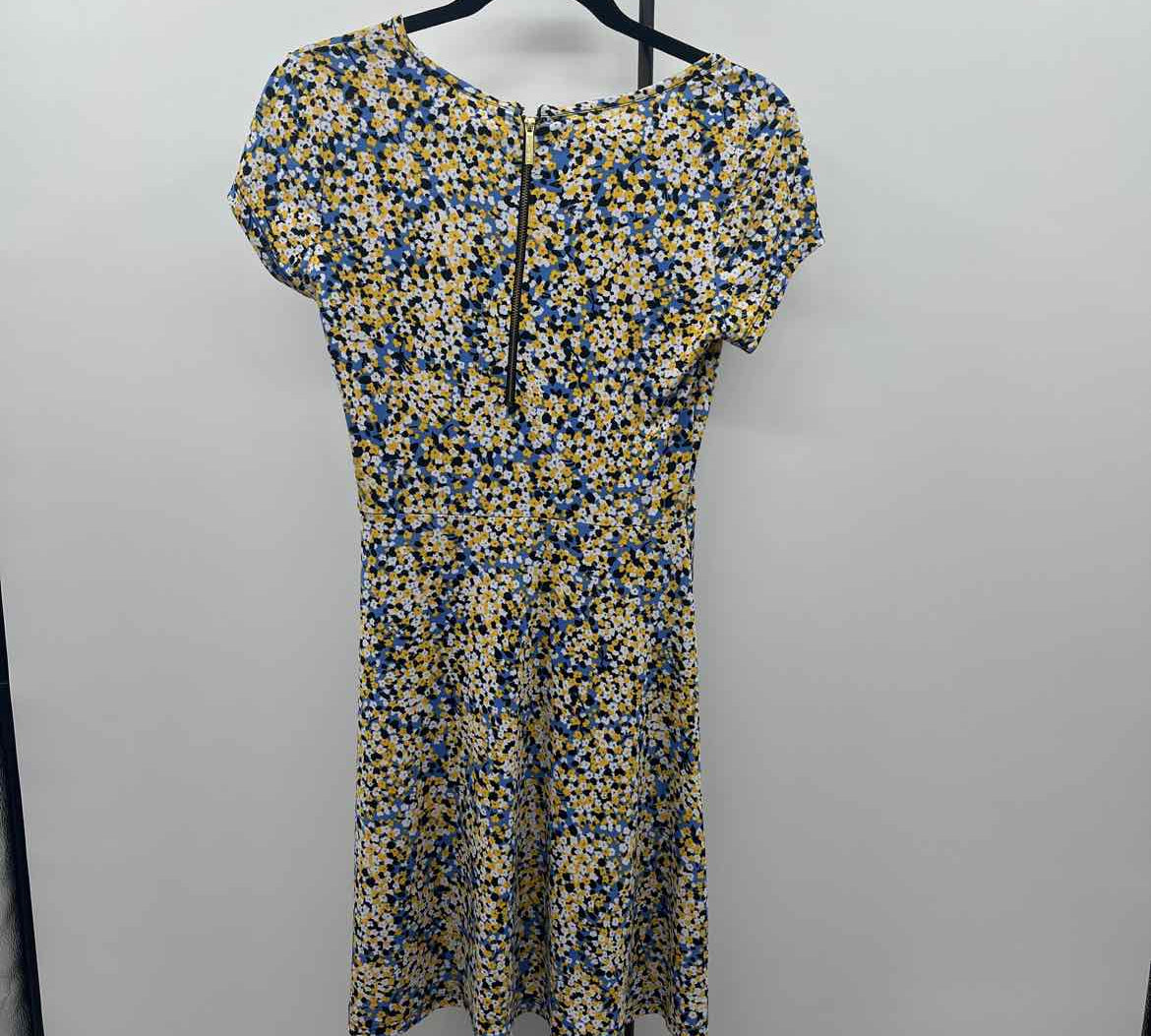 Michael Kors Women's Size 2 Blue Floral Dress