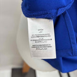 Trina Turk Women's Size S Royal Blue Solid Sleeveless Shirt