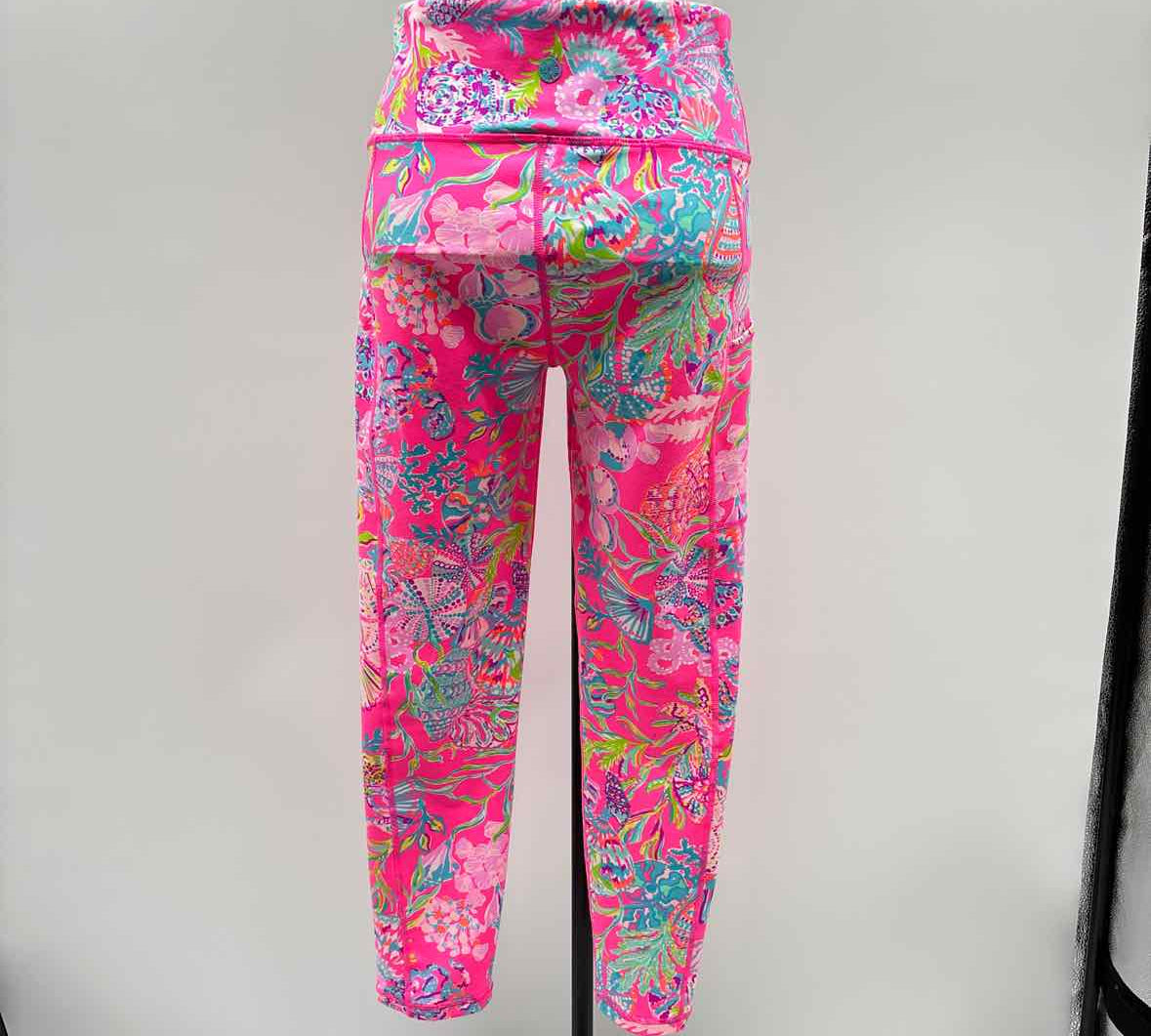 Lilly Pulitzer Women's Size 6 Pink Seashells Leggings