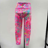 Lilly Pulitzer Women's Size 6 Pink Seashells Leggings