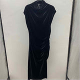 Anthropologie Junior's Size 16P Black Solid Dress