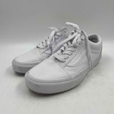 Vans Women's Shoe Size 6.5 White Solid Sneakers