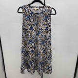 Michael Kors Women's Size 14 Black Floral Dress