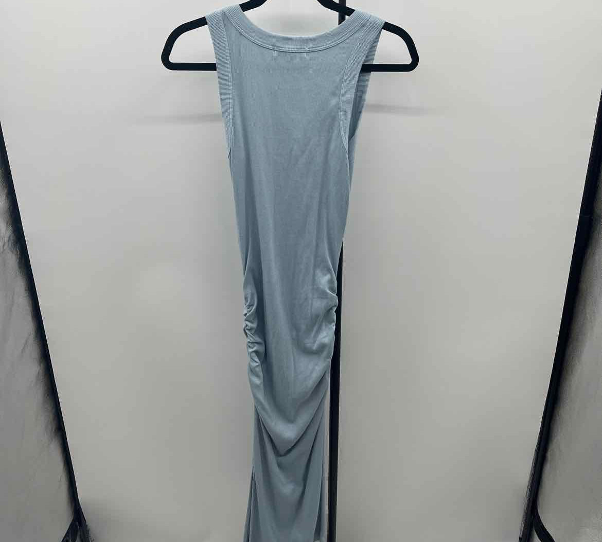 Michael Stars Women's Size 2 Light Blue Ribbed Dress