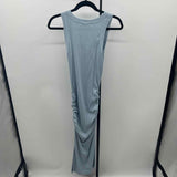 Michael Stars Women's Size 2 Light Blue Ribbed Dress