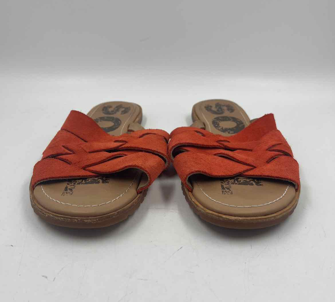 Sorel Women's Shoe Size 7 Orange Solid Sandals