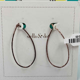 Stella & Dot Women's Rose Gold Earrings