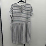 Loft Women's Size XL Blue Stripe Dress