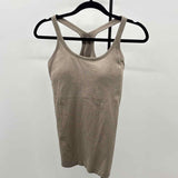 Lululemon Junior's Size 8 Tan Ribbed Tank