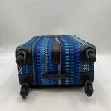 Vera Bradley Blue Stitched Wheeled luggage