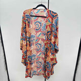 Andersen & Lauth Women's Size One Size Blue Floral Cardigan