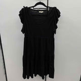 Max Studio Women's Size 14 Black Textured Dress