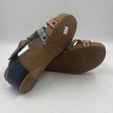 Spring Step Women's Shoe Size 8 Multi-Color Embossed Sandals